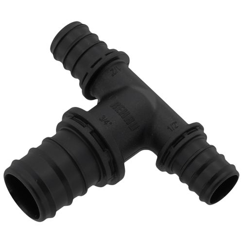 Main product image of 1/2" x 1/2" x 3/4" Poly EVERLOC+ Tee