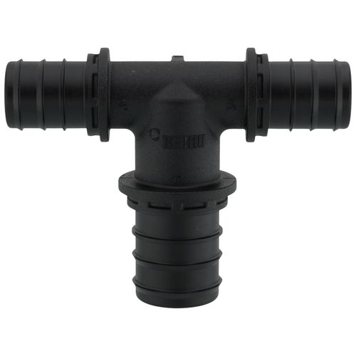 Main product image of 3/4" x 3/4" x 1" Poly EVERLOC+ Tee