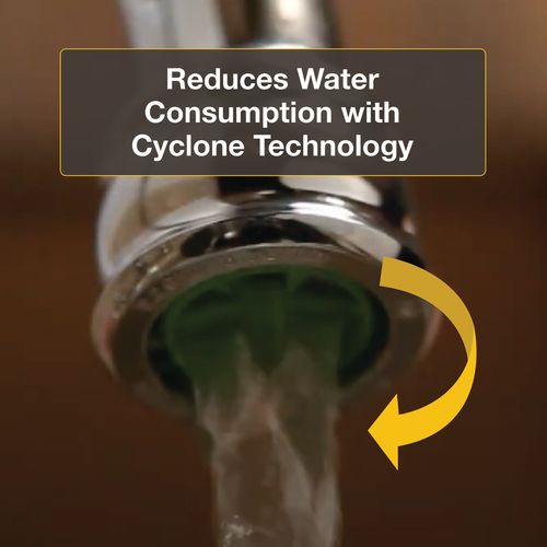 Main product image of 15/16"-27M x 55/64"-27F Extra Water Saving Dual Thread Faucet Aerator, 1.0 GPM (Chrome)