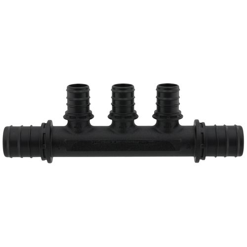 Main product image of EVERLOC+ Poly Flow-Through Multi-Port Tee, 3 Outlets, 3/4" x 1/2"