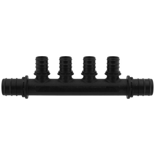 Main product image of EVERLOC+ Poly Flow-Through Multi-Port Tee, 4 Outlets, 3/4" x 1/2"
