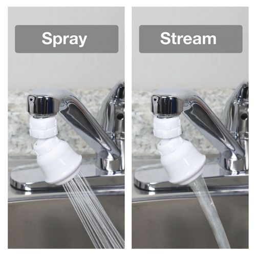 Main product image of 1.5 GPM Dual Thread Swivel Sprayrator  (White)