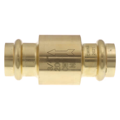 3/4" P-450NL Press Inline Check Valve