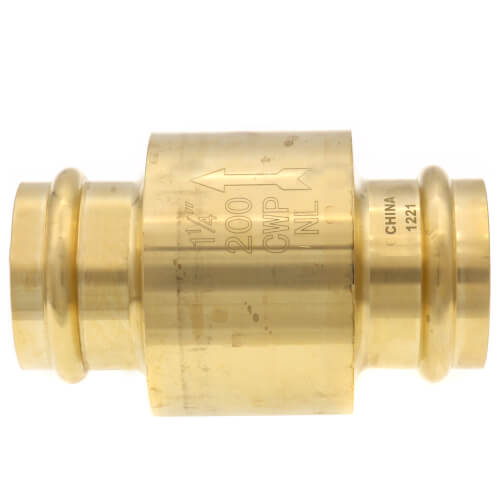 Main product image of 1-1/4" P-450NL Press Inline Check Valve