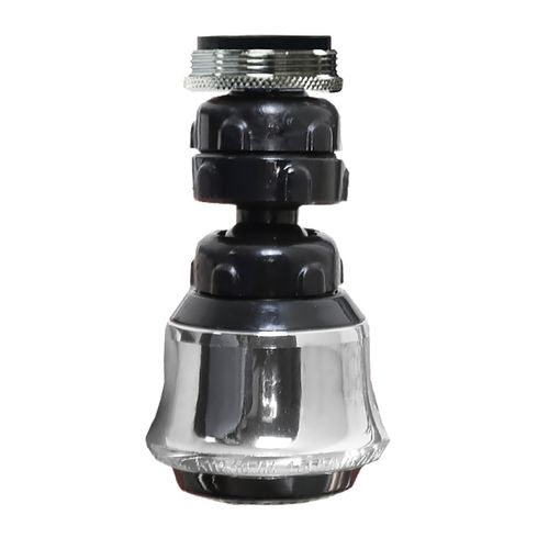 Main product image of 15/16"– 27M x  55/64"-27F Dual Thread Swivel Sprayrator, 1.5 GPM (White)