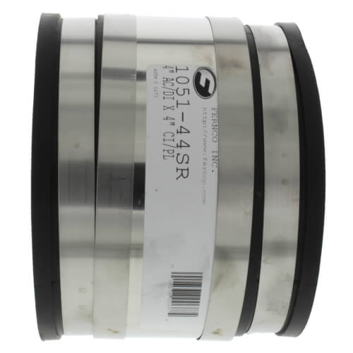 105144SR Fernco 105144SR 4" x 4" Shear Ring Coupling (Asbestos or