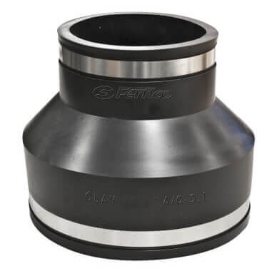 Main product image of 6" x 5" Flexible Coupling (Asbestos or Ductile Iron to Cast Iron or PVC)