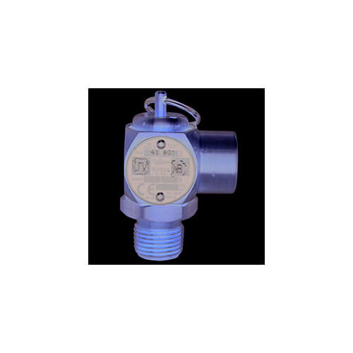 Main product image of 1/2" MNPT x 1/2" FNPT RVS52 258 LBS/HR Steam Safety Relief Valve (35 psi)