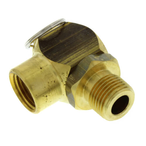 Main product image of 1/2" MNPT x 1/2" FNPT RVS52 339 LBS/HR Steam Safety Relief Valve (50 psi)