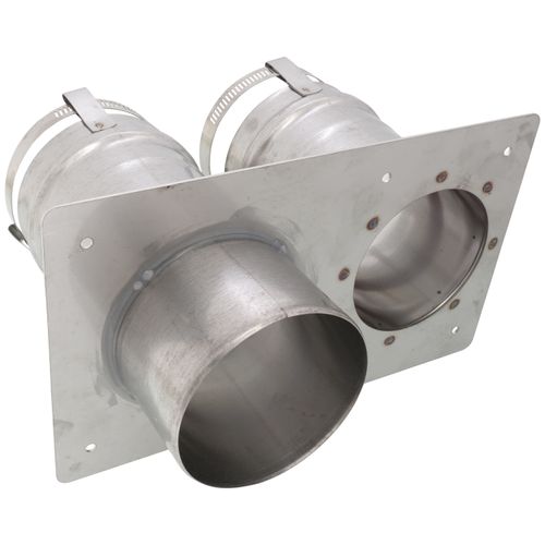 Main product image of 3" Vent/3" Combustion Air CPVC/PVC Connector with Flue Temperature Sensor and Sensor Cap, 105133-01
