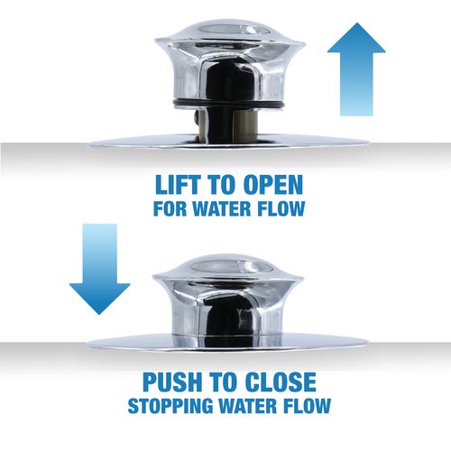 Main product image of EZ Drain Cover (Chrome)