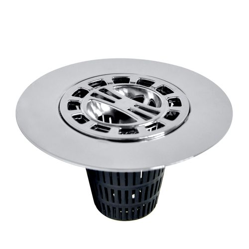 Main product image of Hair Catcher Shower Drain Cover (Chrome)