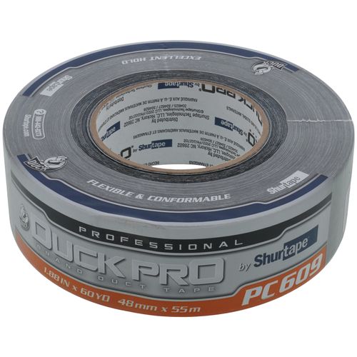 Main product image of PC 609 Black Professional Grade Duct Tape (2" x 180')