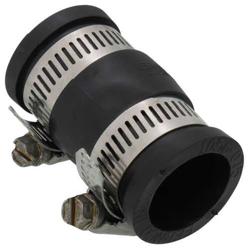 Main product image of 3/4" x 3/4" Condensate Rubber Flexible Coupling (PVC to Copper)