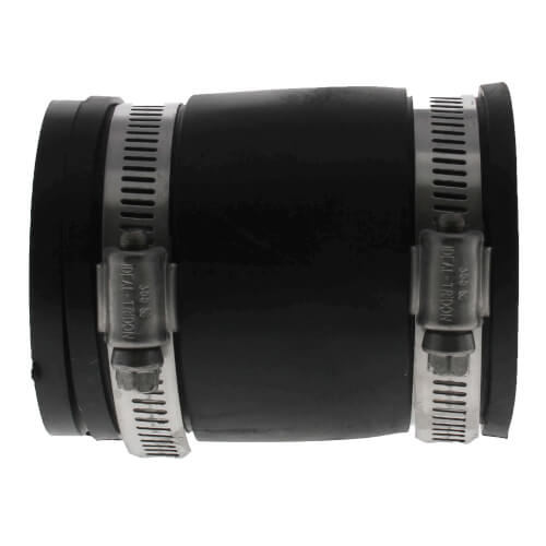 Main product image of 2" x 1-1/4" Flexible Coupling (Cast Iron or PVC to Cast Iron or PVC)