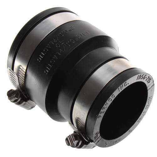 Main product image of 2" x 1-1/2" Flexible Coupling (Cast Iron or PVC to Cast Iron or PVC)