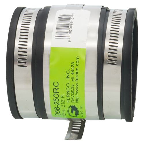 Main product image of 2-1/2" x 2-1/2" Strong Back RC Coupling (Cast Iron or PVC to Cast Iron or PVC)