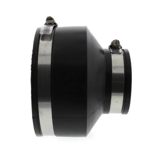 Main product image of 4" x 2" Flexible Coupling (Connects Cast Iron, PVC, Steel or Lead)