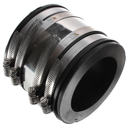 105643SR Fernco 105643SR 4" x 3" Shear Ring Coupling (Cast Iron