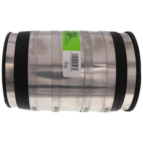 Main product image of 4" x 4" x 8" Strong Back PVC Shielded Coupling (Cast Iron or PVC to Cast Iron or PVC)