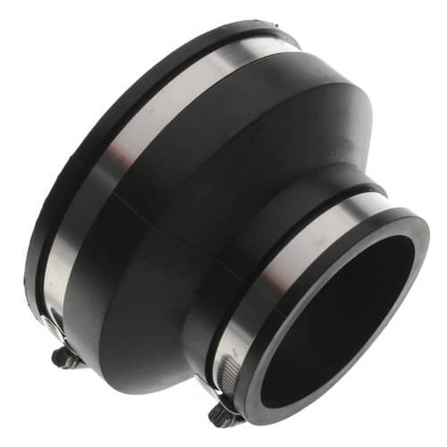 Main product image of 5" x 3" Flexible Coupling (Connects Cast Iron, PVC, Steel or Lead)
