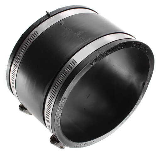 Main product image of 5" x 5" Flexible Coupling (Connects Cast Iron, PVC, Steel or Lead)
