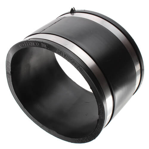 Main product image of 5" x 5" Flexible Coupling (Connects Cast Iron, PVC, Steel or Lead)