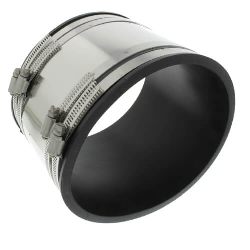 105666SR Fernco 105666SR 6" x 6" Shear Ring Coupling (Cast Iron