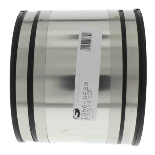 105666SR Fernco 105666SR 6" x 6" Shear Ring Coupling (Cast Iron