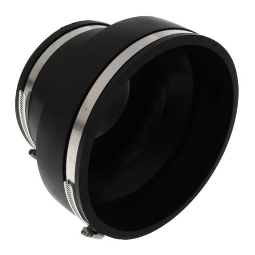 Main product image of 8" x 4" Flexible Coupling (Connects Cast Iron, PVC, Steel or Lead)