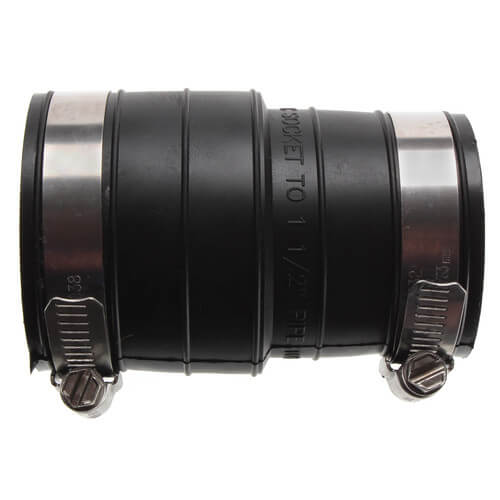 Main product image of 1-1/2" Flexible Coupling (PVC Socket to PVC Pipe)