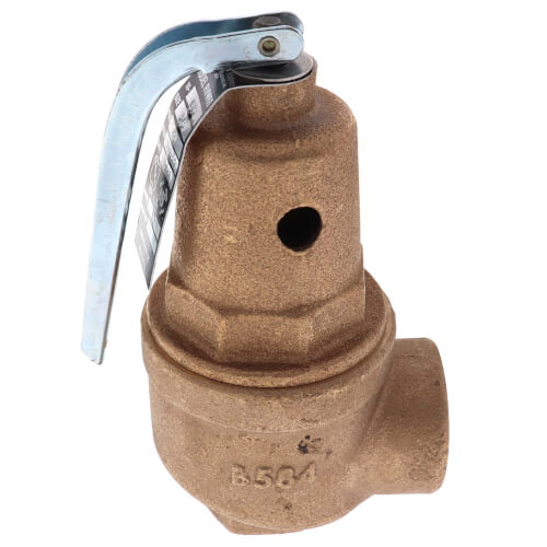 Main product image of 3/4" FNPT RVW60 1,399,000 BTU Bronze Hot Water Relief Valve, 60 PSIG