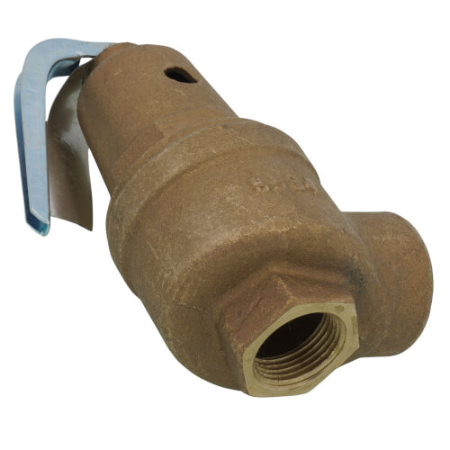 Main product image of 3/4" FNPT RVW60 2,639,000 BTU Capacity, Bronze Relief Valve, 125 psi