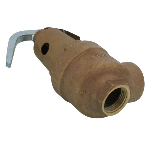 Main product image of 1" FNPT RVW60 1,339,000 BTU Bronze Hot Water Relief Valve, 30 PSIG