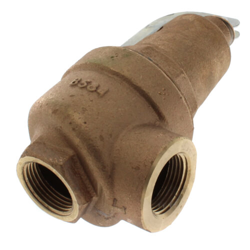 Main product image of 1" FNPT RVW60 1,956,000 BTU Bronze Hot Water Relief Valve, 50 PSIG