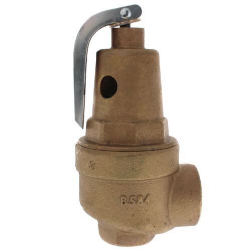 1060510 Apollo Valves 1060510 1" FNPT RVW60 1,956,000 BTU Bronze Hot Water Relief Valve, 50 PSIG