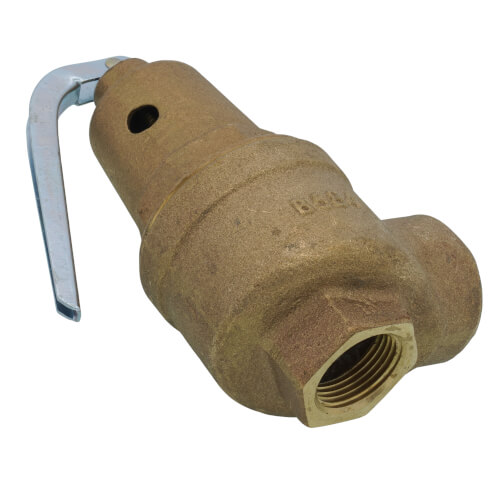 Main product image of 3/4" FNPT x 1" FNPT RVW61 970,000 BTU Hot Water Pressure Relief Valve, 30 psi