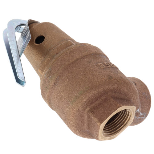 Main product image of 3/4" FNPT x 1" FNPT RVW61 2,536,000 BTU Bronze Hot Water Relief Valve (100 psi)