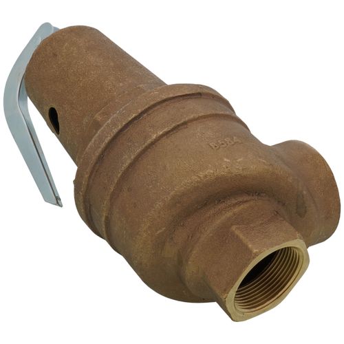 Main product image of 1-1/2" FNPT x 2" FNPT RVW61 3,696,000 BTU Bronze Hot Water Relief Valve (30 psi)