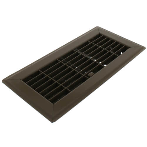 Main product image of 4" x 10" (Wall Opening Size) Golden Sand Floor Register (210 Series)