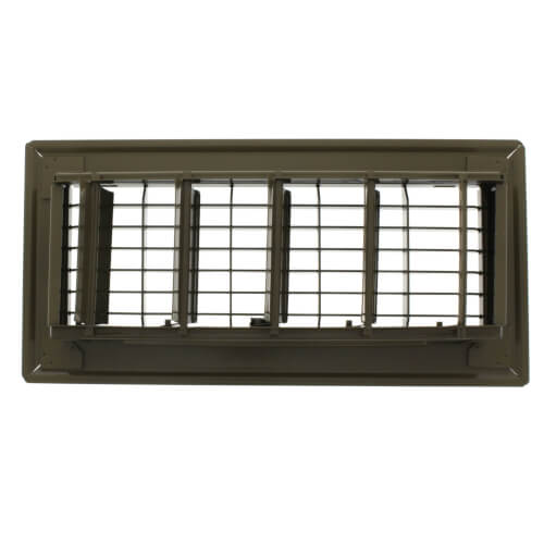 Main product image of 4" x 10" (Wall Opening Size) Golden Sand Floor Register (210 Series)