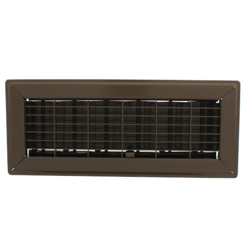 Main product image of 4" x 12" (Wall Opening Size) Golden Sand Floor Register (210 Series)
