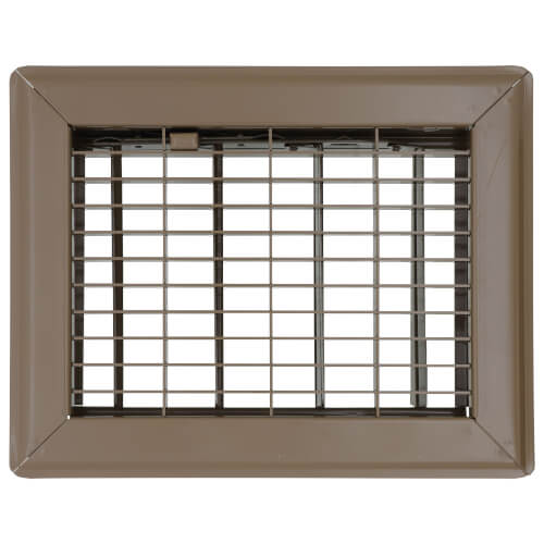 Main product image of 6" x 8" (Wall Opening Size) Golden Sand Floor Register (210 Series)