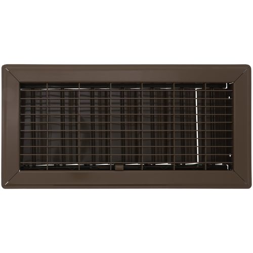 Main product image of 14" x 6" (Wall Opening Size) Golden Sand Floor Register (210 Series)