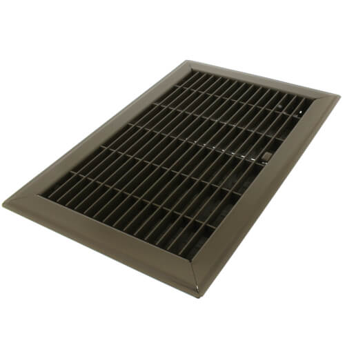 Main product image of 8" x 12" (Wall Opening Size) Golden Sand Floor Register (210 Series)