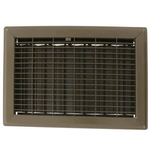 Main product image of 8" x 12" (Wall Opening Size) Golden Sand Floor Register (210 Series)