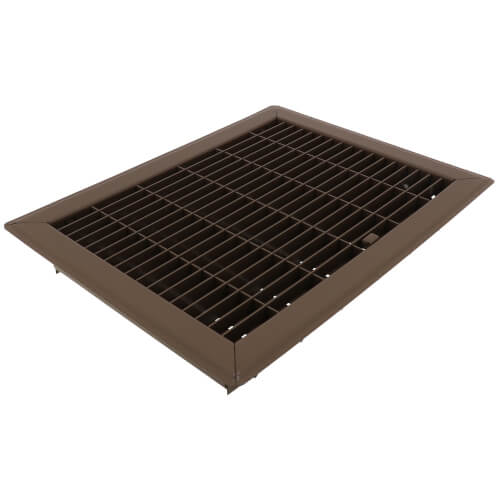 Main product image of 9" x 12" (Wall Opening Size) Golden Sand Floor Register (210 Series)