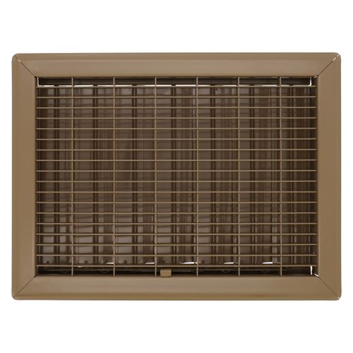 Main product image of 10" x 14" (Wall Opening Size) Golden Sand Floor Register (210 Series)