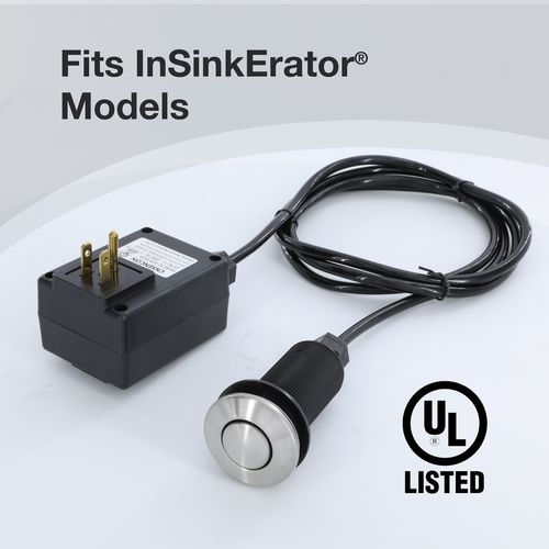 Main product image of Sink Top Mount Air Switch for Garbage Disposals (Chrome)