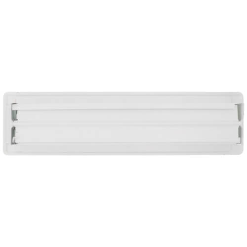 Main product image of 2" x 12" (Wall Opening Size) White Deluxe Floor Diffuser (411 Series)